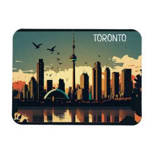 Cool Toronto Canada Skyline  Magnet