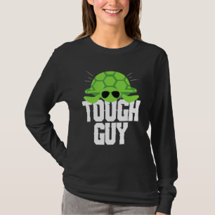 Cool Tough Guy Turtle Sunglasses Turtles Nature T-Shirt
