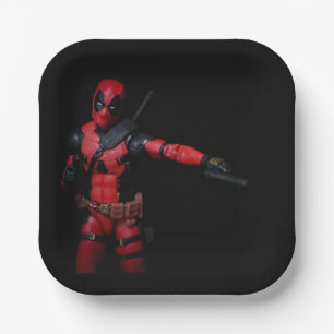 Cool Toy Photography Superhero Paper Plate