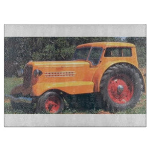 Cool tractor cutting board