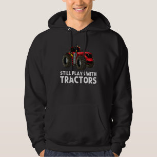 Cool Tractor For Men Women Big Farming Vehicle Tru Hoodie