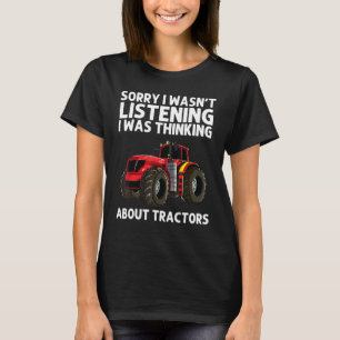 Cool Tractor For Men Women Big Farming Vehicle Tru T-Shirt