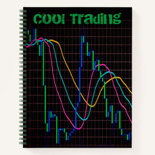 Cool Trading Candlestick Chart Stock Market  Notebook