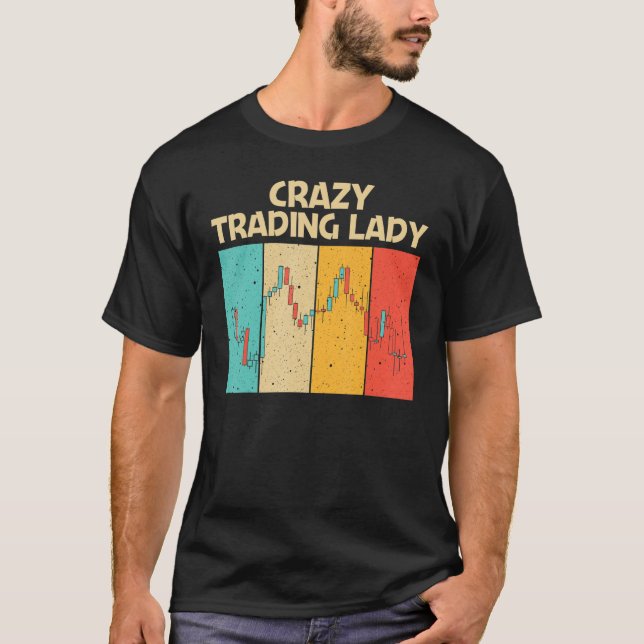 Cool Trading For Women Mum Stock Traders Day Trade T-Shirt (Front)