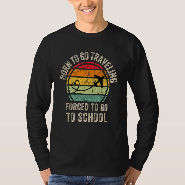 Cool Traveling Travel Graphic for Son Traveling Tr T-Shirt (Front)