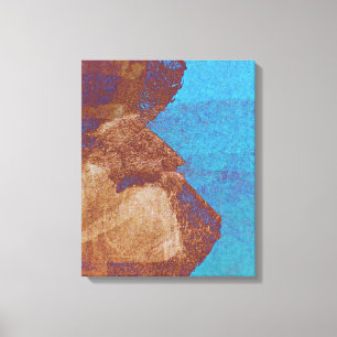 Cool trendy Abstract Modern Design Canvas Print
