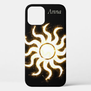 Cool Trendy Black iPhone 12 Case