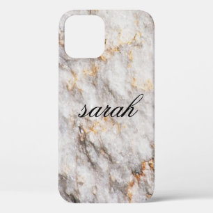 Cool Trendy Marble  iPhone 12 Case