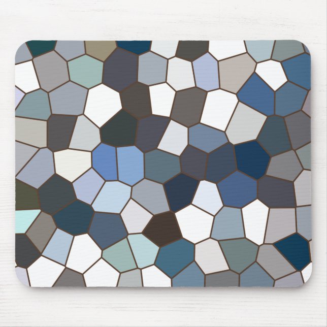 Cool Trendy Modern Pattern Mouse Pad (Front)