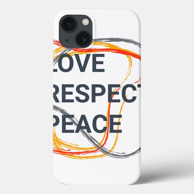 Cool, trendy, urban graphic design of a saying Case-Mate iPhone case (Back)