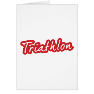 Cool Triathlon design