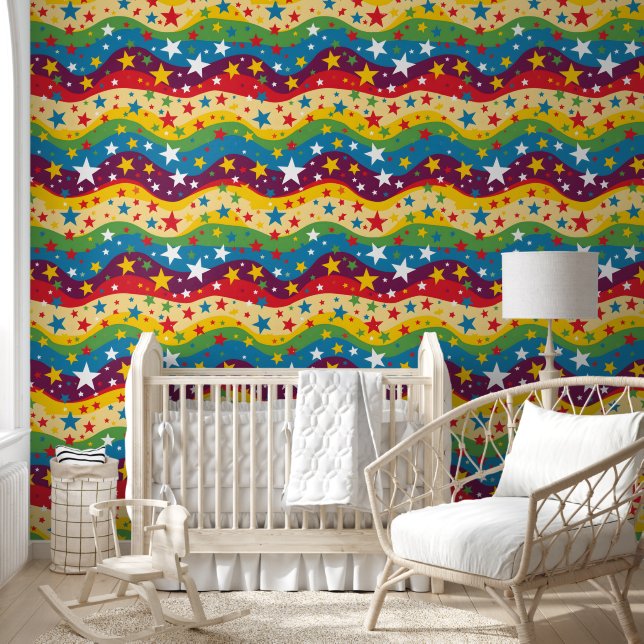 Cool triple leaf tiled pattern neck tie wallpaper (Kids)