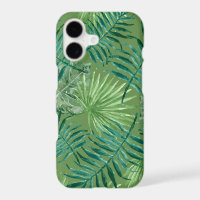Cool Tropical Palm Leaves design Phone Case