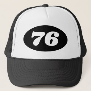 Cool trucker hat men's 76th Birthday party!