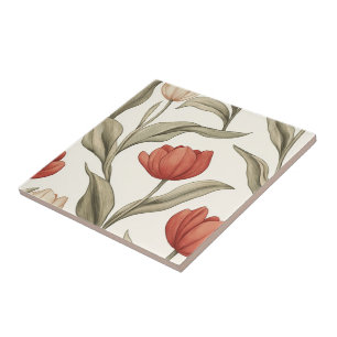Cool Tulip Ceramic Tiles For Modern Bathroom