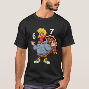 Cool Turkey 67 Funny Hip Hop Hoodie 67 Thanksgivin T-Shirt
