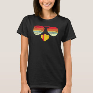 Cool Turkey Face With Sunglasses  Thanksgiving Cos T-Shirt