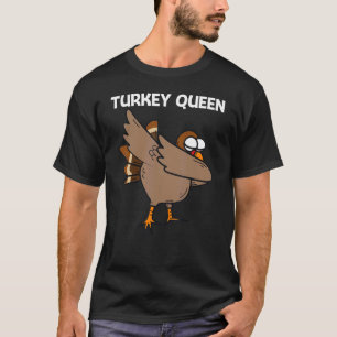 Cool Turkey For Women Mum Forest Wild Animal T-Shirt
