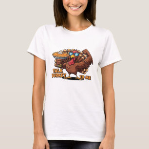 Cool Turkey Thanksgiving Funny Classic T-Shirt_1.p T-Shirt