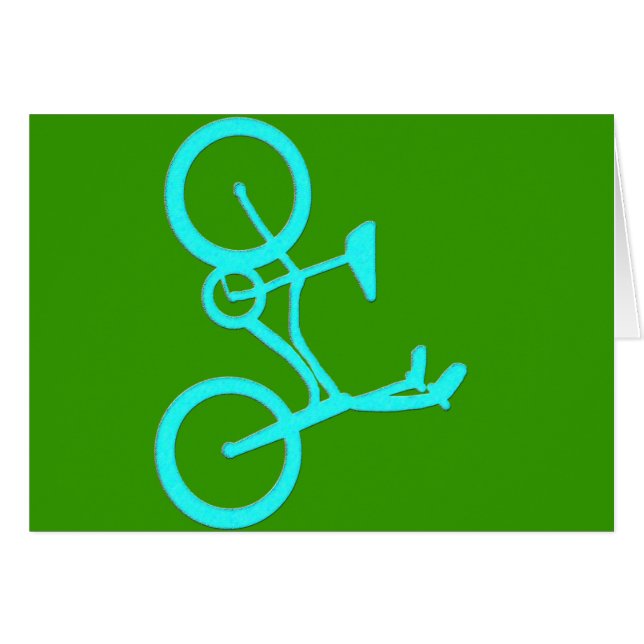Cool Turquoise Bicycle Products (Front Horizontal)