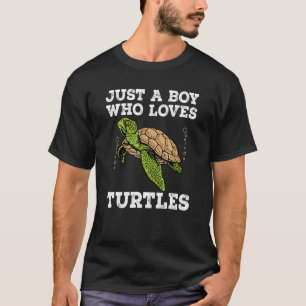 Cool Turtle Design For Men Boys Kids Sea Turtle An T-Shirt