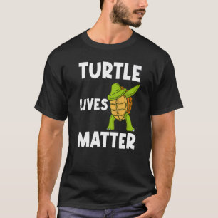 Cool Turtle For Men Women Dabbing Sea Tortoise She T-Shirt