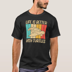 Cool Turtle For Men Women Sea Turtle Aquatic Anima T-Shirt