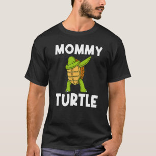 Cool Turtle For Women Mum Dabbing Sea Tortoise She T-Shirt