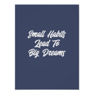 Cool Typography Inspirational Text Quote Photo Print