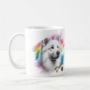 Cool Typography Name Pet's Simple Modern  Coffee Mug