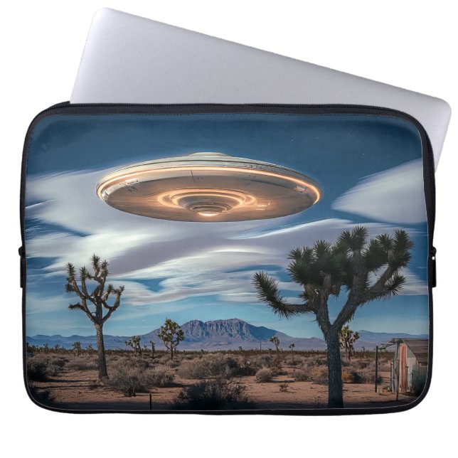 Cool UFO  Laptop Sleeve (Front)
