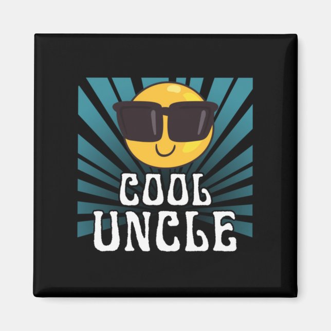 Cool Uncle In Shades Magnet (Front)