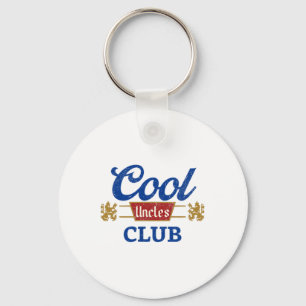Cool Uncles Club Best Uncle Ever Funny Pocket Fath Key Ring