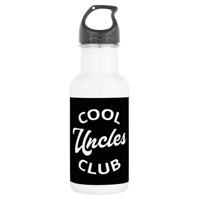 Cool Uncles Club I 532 Ml Water Bottle (Front)