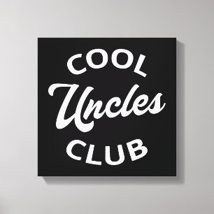 Cool Uncles Club I Canvas Print