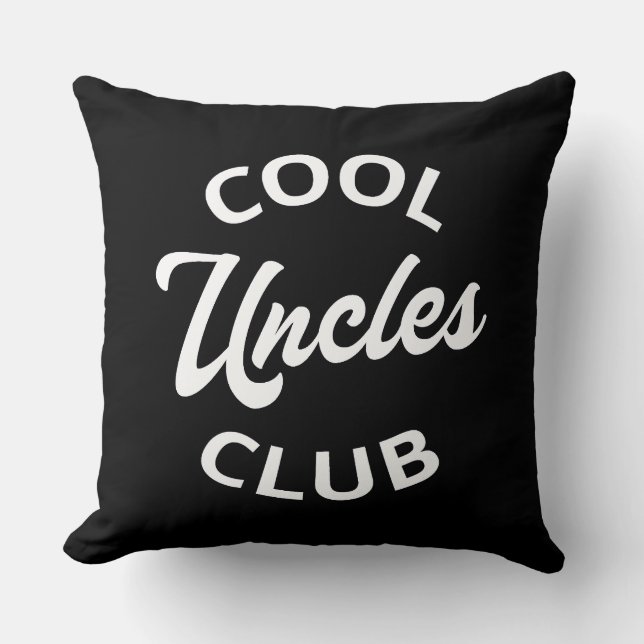 Cool Uncles Club I Cushion (Front)