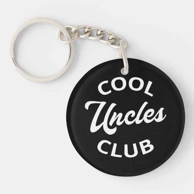 Cool Uncles Club I Key Ring (Front)