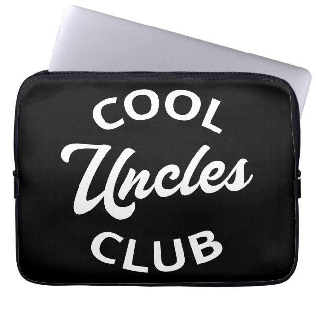 Cool Uncles Club I Laptop Sleeve (Front)