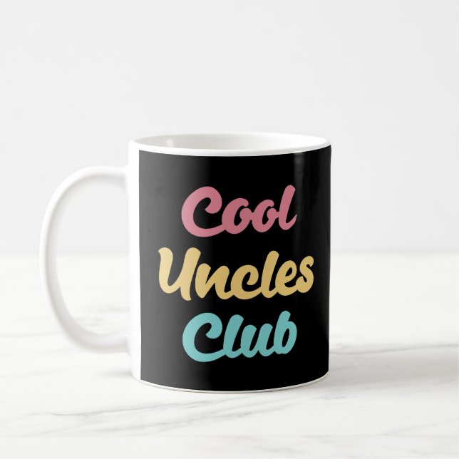 Cool Uncles Club II Coffee Mug (Left)