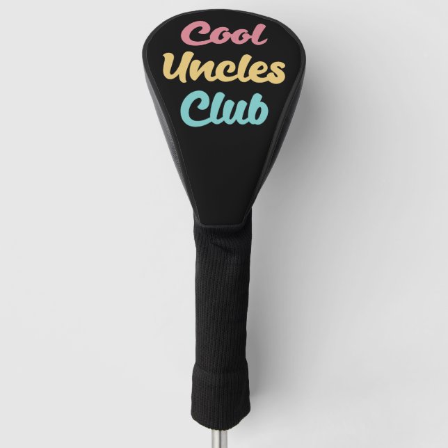 Cool Uncles Club II Golf Head Cover (Front)