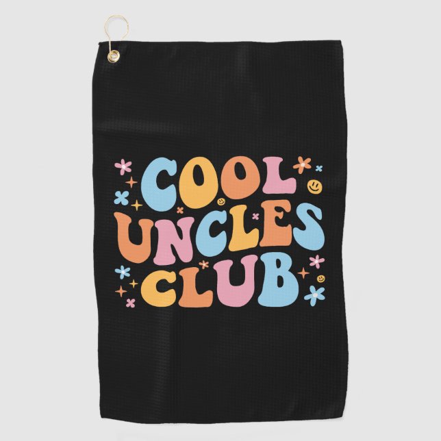 Cool Uncles Club III Golf Towel (Front)
