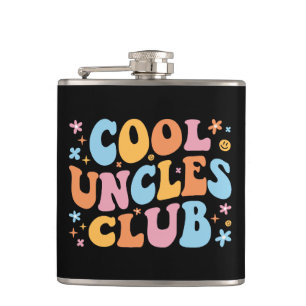 Cool Uncles Club III Hip Flask