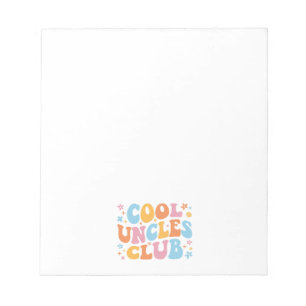 Cool Uncles Club III Notepad