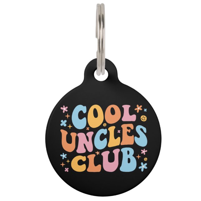 Cool Uncles Club III Pet Tag (Front)