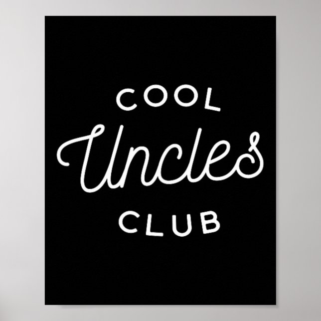 Cool Uncles Club  Poster (Front)