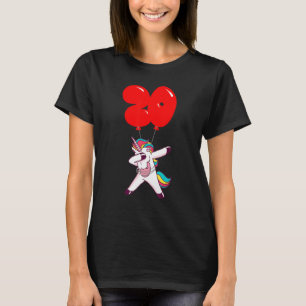 Cool Unicorn 20th Birthday Kids Balloon Party T-Shirt