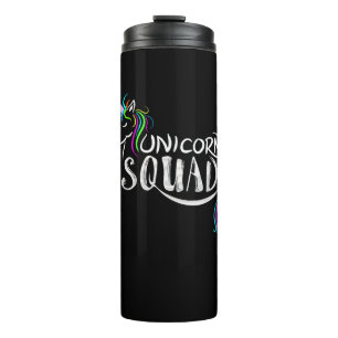 Cool Unicorn Squad _ Funny Magical Equestrian Team Thermal Tumbler