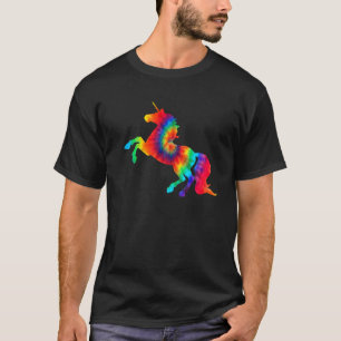 Cool Unicorn Tie Dye Gift For Funny Boys And Girls T-Shirt