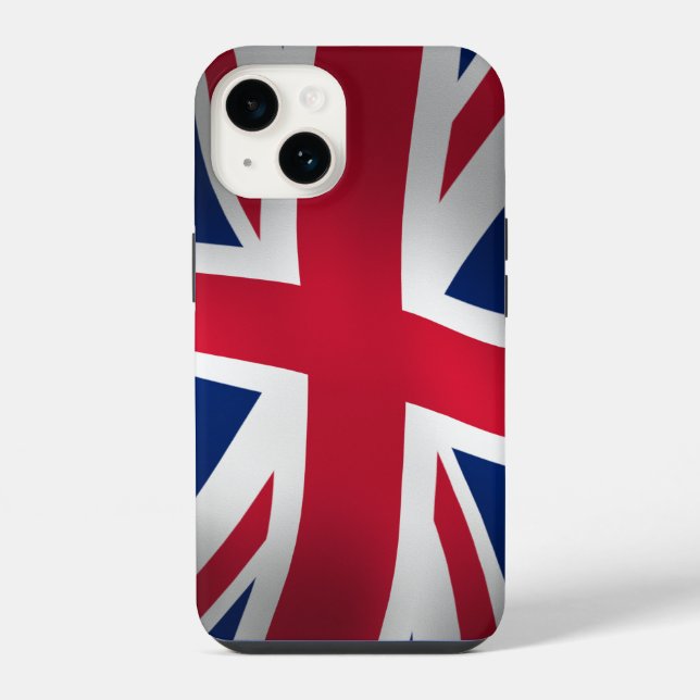 COOL UNION JACK UK FLAG iPhone CASE (Back)