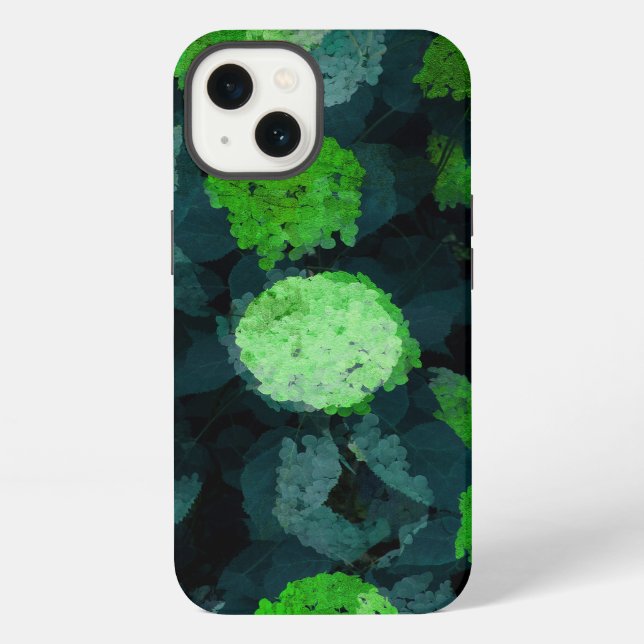 Cool, unique art of floral / flower pattern iPhone case (Back)